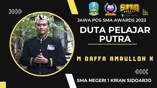 JAWA POS SMA AWARDS 2023 - DUTA PELAJAR PUTRA - SMA NEGERI 1 KRIAN