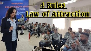 4 Rules of Law of Attraction || By Pallavi Dubey Life Coach