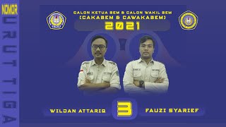 Visi dan Misi CAKABEM dan CAWAKABEM STMIK IKMI CIREBON No. Urut 3 Periode 2021 - 2022