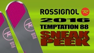 2016 Rossignol Temptation 88 Women's Ski Review