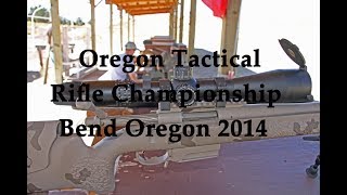 Oregon Tactical Rifle Championship 2014