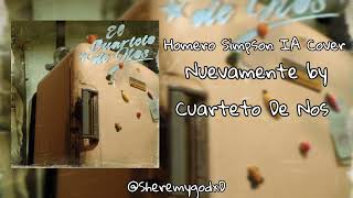 Homero Simpson - Nuevamente (Cuarteto De Nos) Cover IA