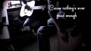 "Good enough" -(Hoobastank)- Acousto-rock Instrumental [Piano+Cajon+Guitar]