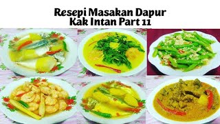 Resepi Masakan Dapur Kak Intan Part 11