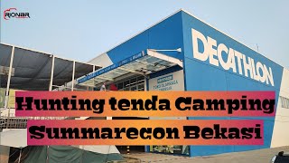 Hunting Tenda Camping #decathlon  summarekon bekasi