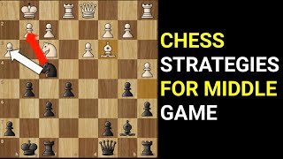 Chess Strategies Middle Game | LEARN FROM Immortal Game Of Ding Liren