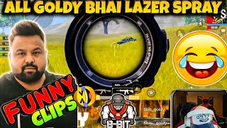 BEST LAZER SPRAY OF GOLDY BHAI 😂 | GOLDY BHAI JOD SPRAY #shorts #goldy #bgmihighlights