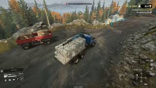 Snowrunner NoDLC NoMOD Hardmode ep11 :New Nest :Going Under :Lumber Mill Revival :Repair The Truck .