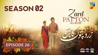 Zard Patton Ka Bunn - Episode 26 - Season 2 | Hamza Sohail - Sajal Aly | 27th Oct 2024 | Dramaz ARL