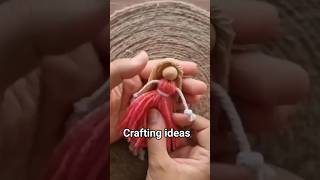 macrame Doll making at home #doll #viral #song #macrameart #shots