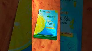 Garnier Face mask #garnier #facemask #skincare #ytshorts #new #beuty #youtubeshorts #viral #shorts