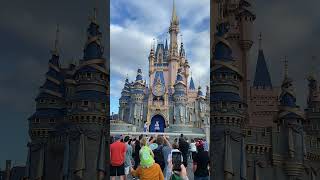 Opening the park with Mickey and Minnie