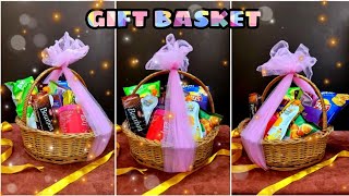 How To Make Chocolate Gift Basket | DIY Gift Basket | Easy And Simple | DIY Gift Packing Idea