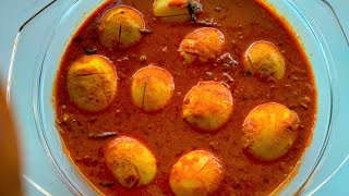 മുട്ടക്കറി | Egg curry recipe | Kerala style egg curry