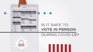 COVID Safety while Voting In Person - Wisconsin Elections