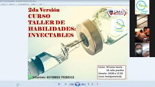 2do CURSO DE INYECTABLES UMAJ - SIA