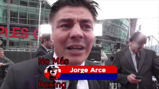 Jorge Arce talks Pacquiao Mayweather