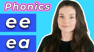 Adult Phonics: e Vowel Sound/long e sound (ee, ea)