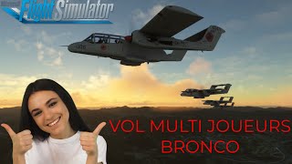 Vol VFR  multi joueurs en Bronco | de Alméria à Deltèbre | Livestream | MSFS