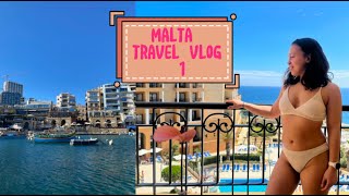 TRAVEL WITH ME VLOG! Europe: Malta 2023 travel vlog! Day 1