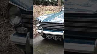 #triumph #herald 13/60 at speed after a year of #restoration work  #classiccars