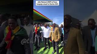 Mahama & Napo take a peace dance #election #Ghana #news