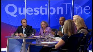 Question Time (Nov 2015) — Justine Greening, Chuka Umunna, Peter Hitchens, Victoria Coren Mitchell