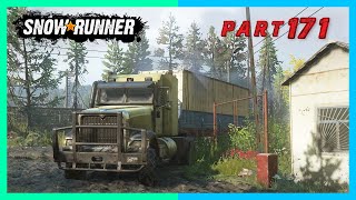 SNOWRUNNER Gameplay | Pier Recovery Deliver To The Broken Pier