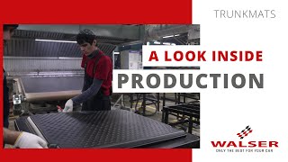 WALSER Trunkmats - A look inside production