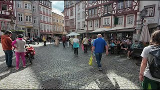 City Walk in Bern Kastel Kues Germany  جولة  في مدينة بيرن كاستل المانيا