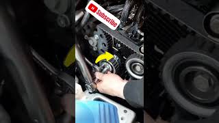 DIE ZAHNRIEMEN SPANNUNG ASMR. #mechanical #shorts #service #viral #autos #vw 2.0