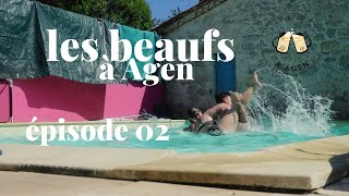 #2 les beaufs à Agen - ça glisse sur une bâche