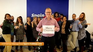 Video Vaciones-España les desea felices fiestas