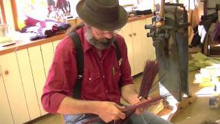 Making a Braided Rooster Tail style broom