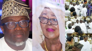 Eminents Personalities Storm Ibadan As ADEDAPO DADA OLUWANISOLA Buries Mum In Grand Style With King