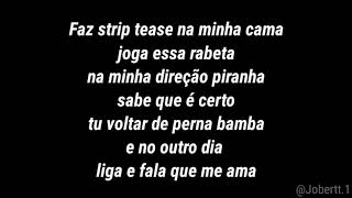 Faz Strip tease na minha cama (Letra) TIKTOK - MC Teuzin e MC Skcot