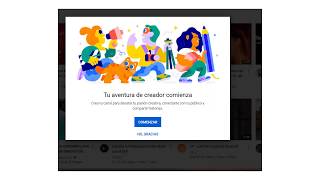 Creación de canal de YouTube y carga de videos