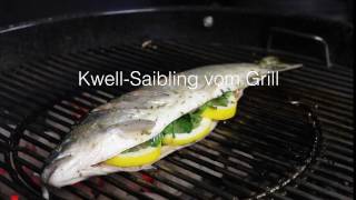 Kwell-Saibling vom Grill