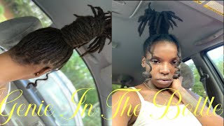 Hair Tutorial Palm Tree Locs |How To Style