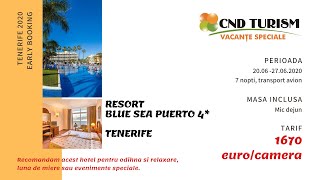 Resort BLUE SEA PUERTO - Charter Avion Tenerife 2020