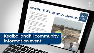 Kealba landfill community information event recording