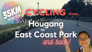 Cycling | Hougang to East Coast Park (Gardens, Marina Barrage, MBS, Flyer, Kallang, Upp Serangoon)