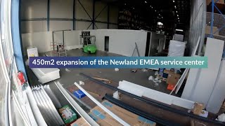 Up in two minutes - the new Service Center at Newland EMEA