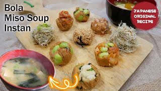 Resep MISO SOUP INSTAN (Homemade Instant Miso Soup)