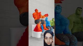 Hulk poops #marvel #avengers #animation #shorts #trending