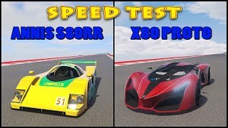 ANNIS S80RR VS X80 PROTO SPEED TEST DRAG RACE - GTA 5 ONLINE