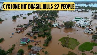 Extratropical cyclone batters Southern Brazil, claims nearly 22 lives