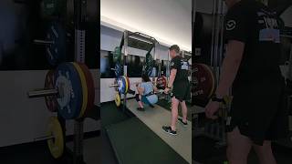 150.5 Kilos for a heavy 3 reps with great form