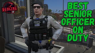 Best Senior Officer Back on Duty in GTA V RP   - RedlineRP