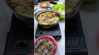 MAKAN SHABU DITENGAH MALAM MANTAP